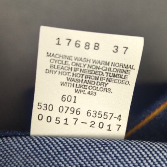 Levi's Vtg Jeans Men's 34x31 Blue Deadstock 517 Boot Cut Orange Tab Made In USA - Picture 11 of 14